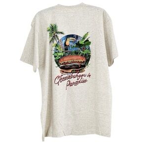 Caribbean Soul Vintage 1985 Jimmy Buffet Cheeseburger In Paradise Tee Shirt Rare